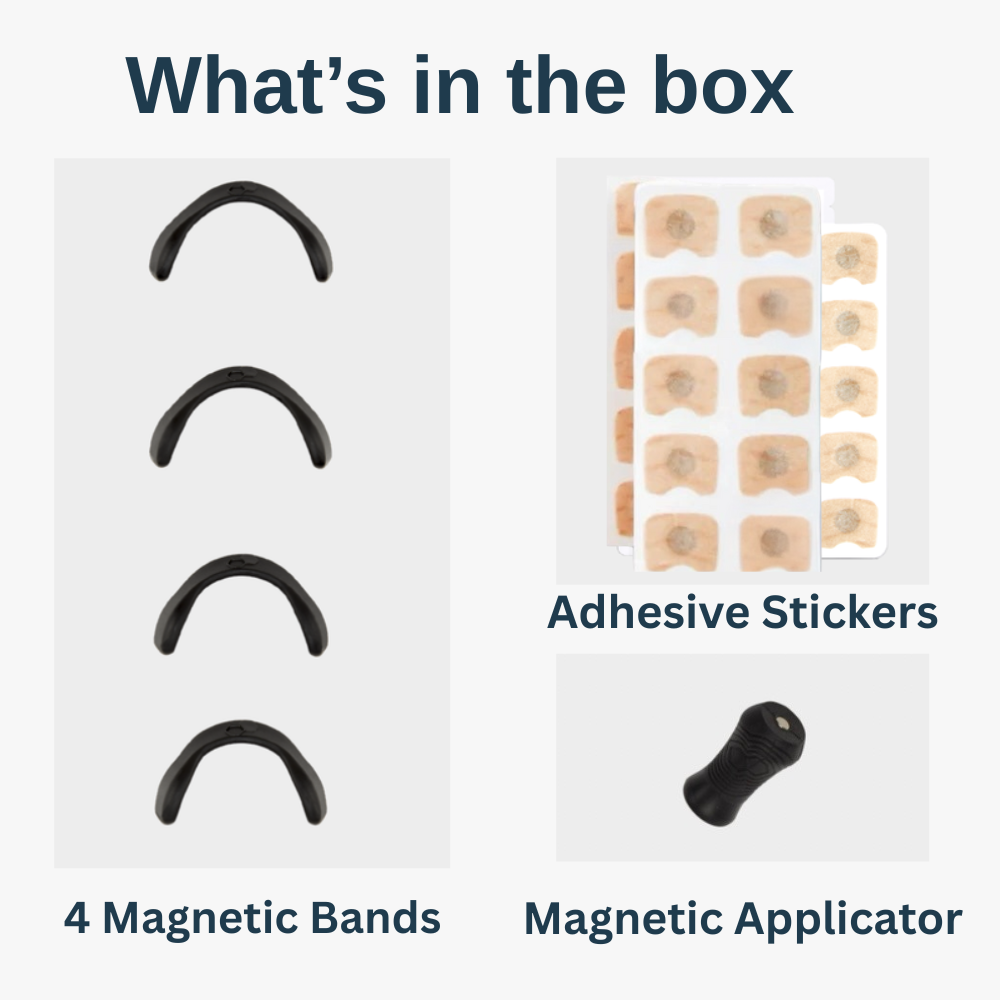 Magnetic nose strips