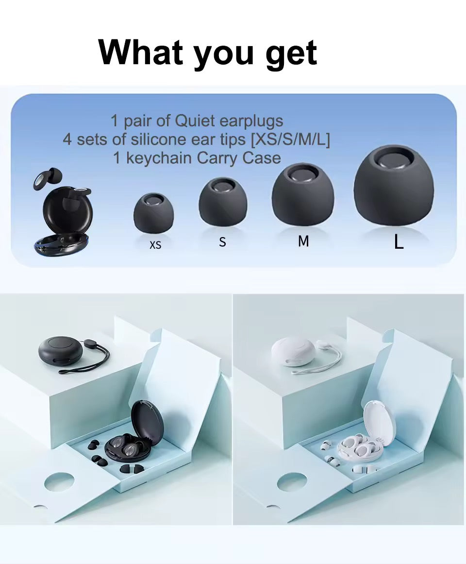 Quiet Earplugs for Sleeping