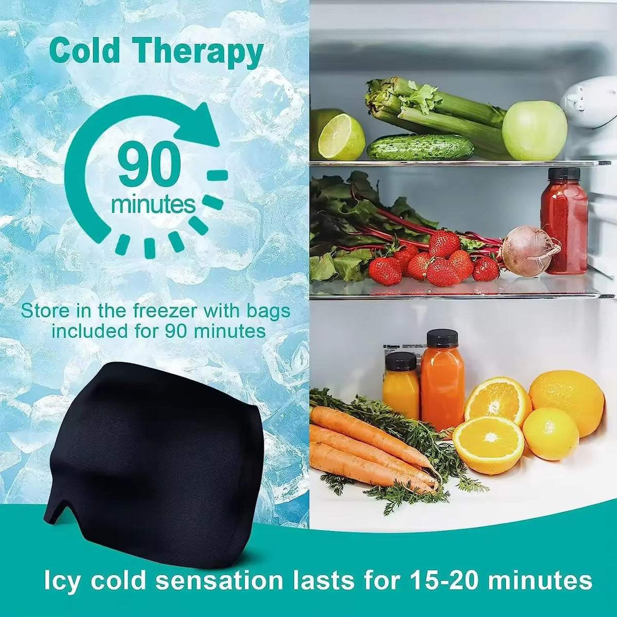 Cold therapy for headaches